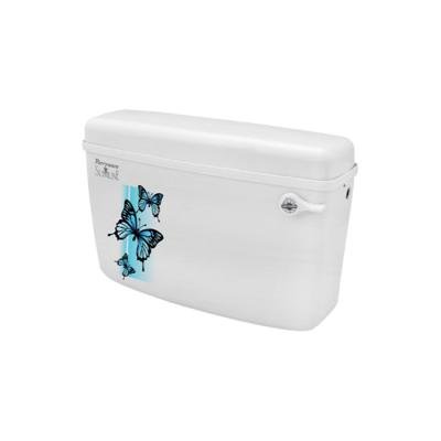 Parryware Slimline Tank S/F Butterfly - E83731C - White