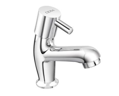 Cera Garnet pillar cock high neck