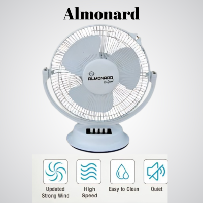 Almonard 12" Wall Fan and Table Type