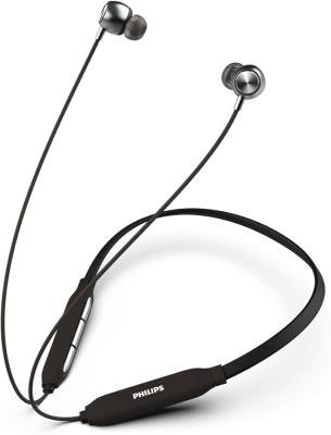 Philips Audio TAN1159BL Bluetooth Wireless Neckband with Mic