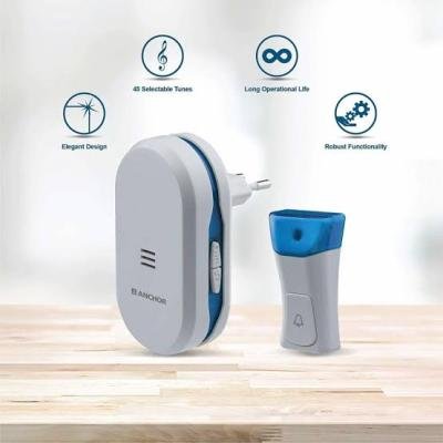 Anchor by Panasonic Waterproof Doorbell for Home (22720)