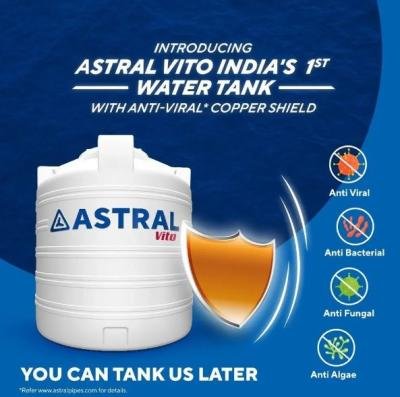 Astral Vito Tank 1000ltr 3L Copper Shield