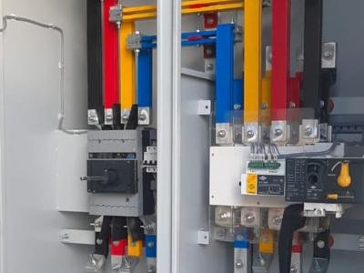 Busbar changeover panel